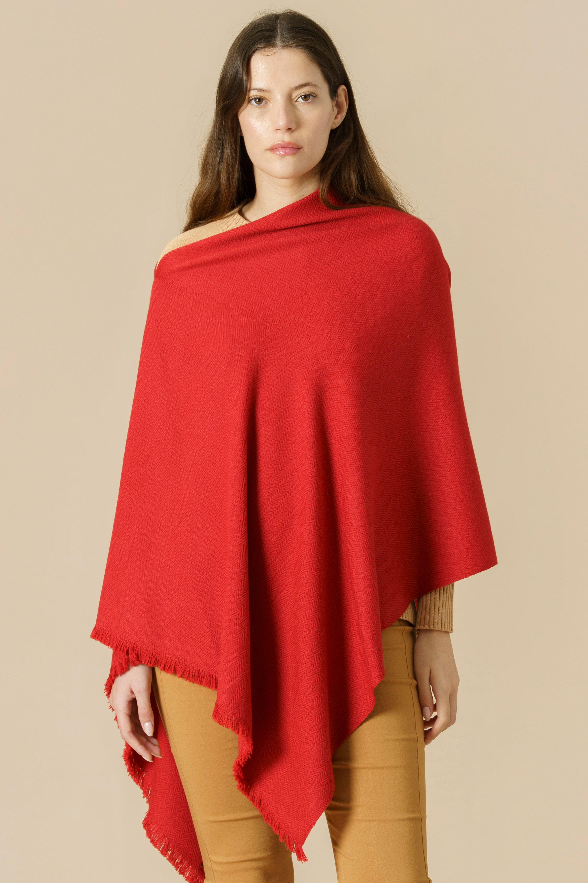 PONCHO LAIKUM - berry