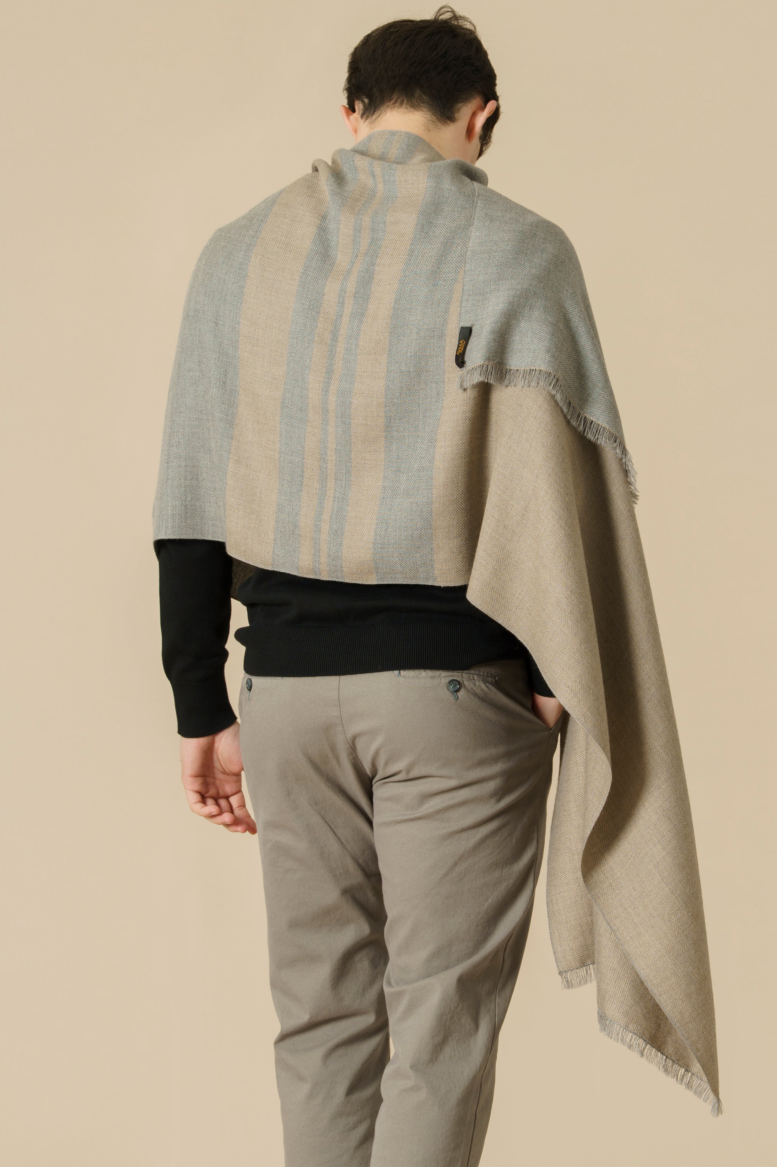 MANTO KALUE - cashmere visón