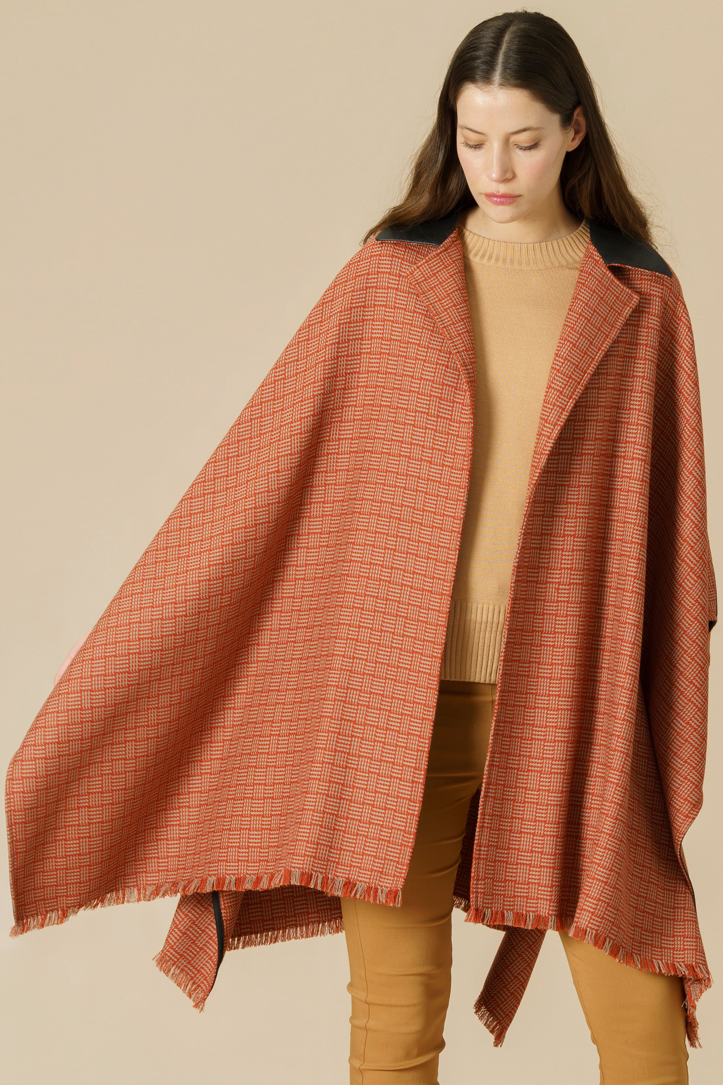 CAPA ULEN - camel & terracota