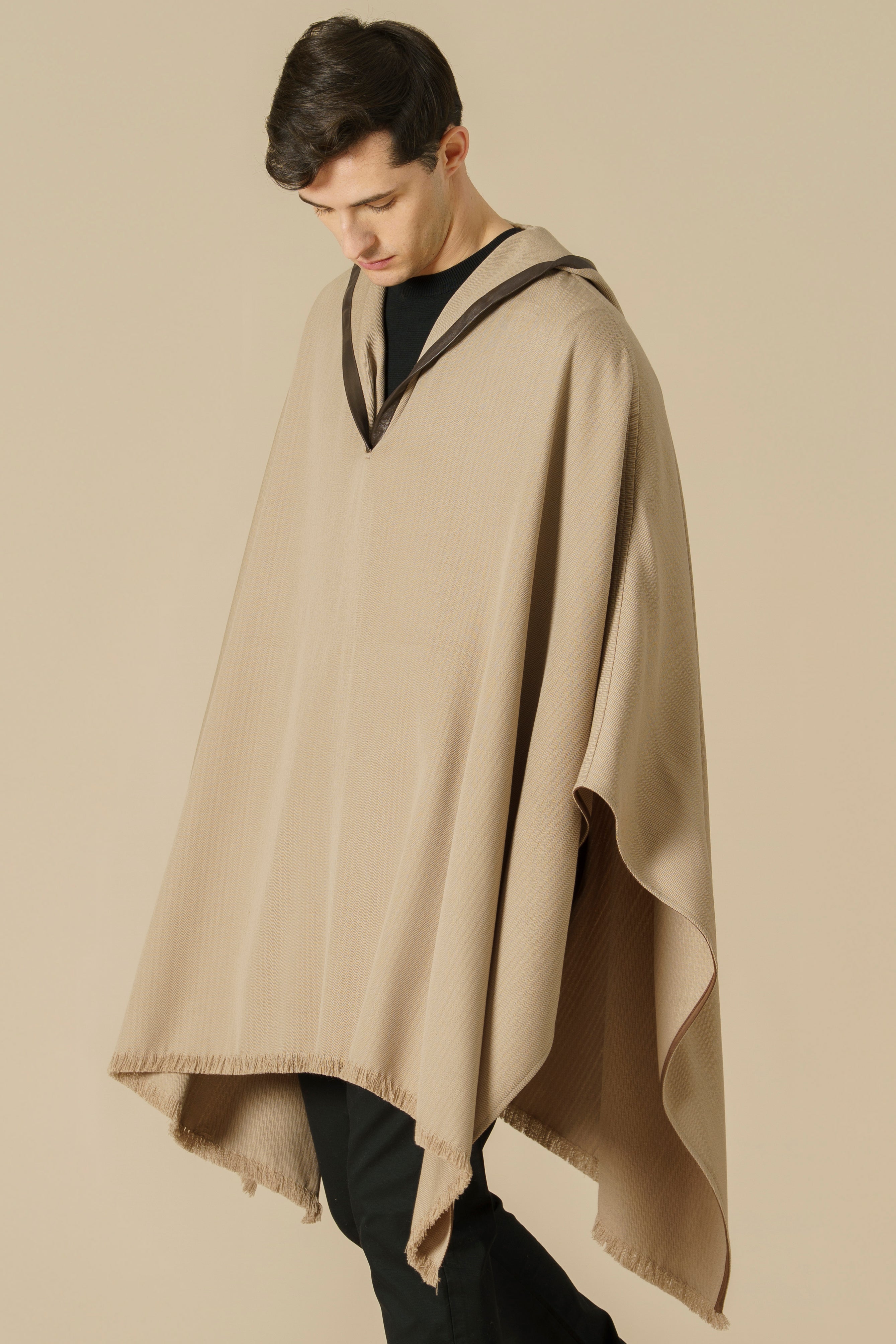 PONCHO KOSHMENK - camel