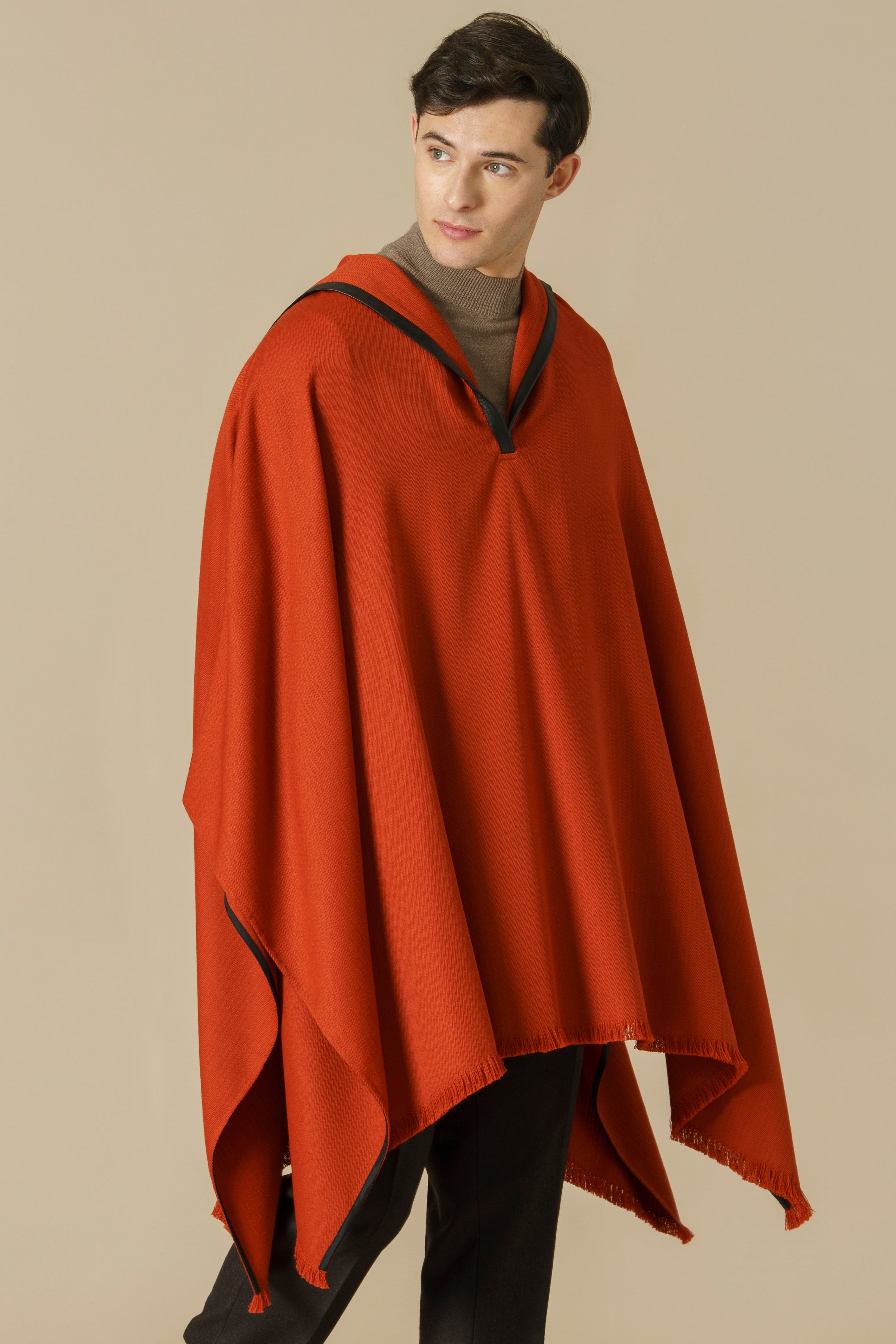 PONCHO KOSHMENK - terracota