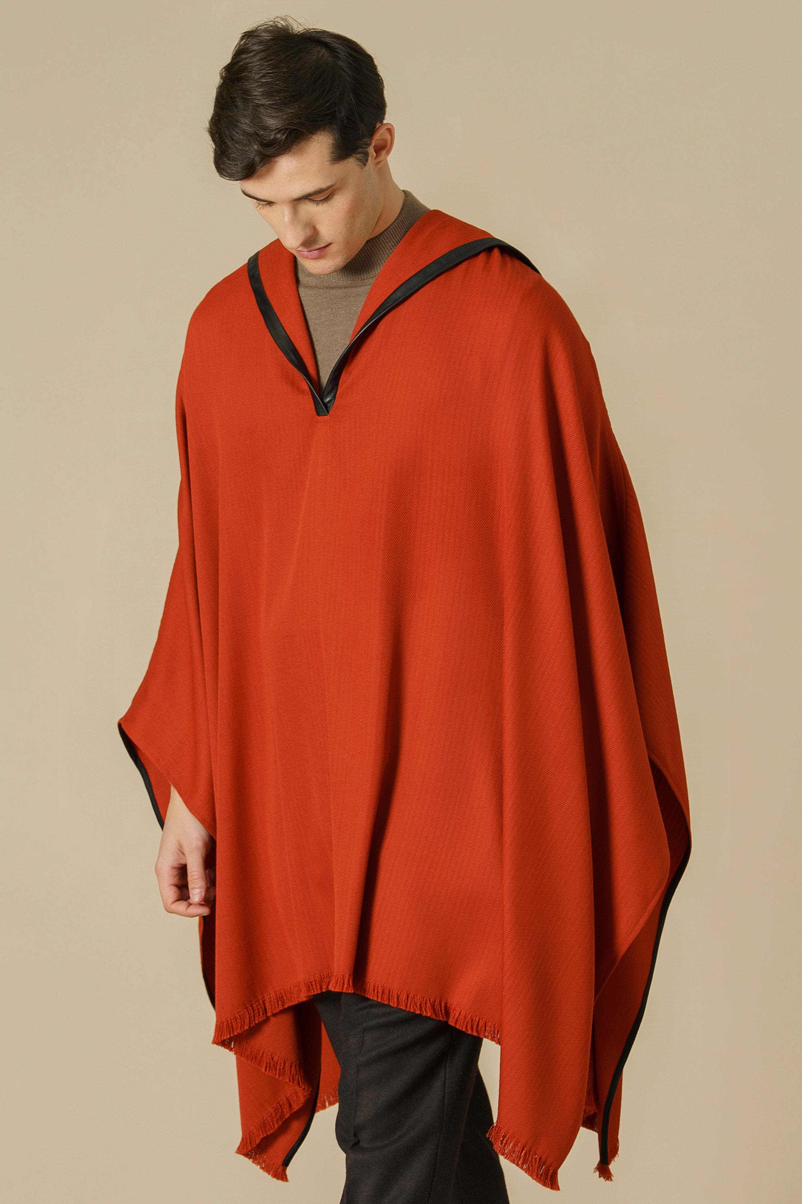 PONCHO KOSHMENK - terracota