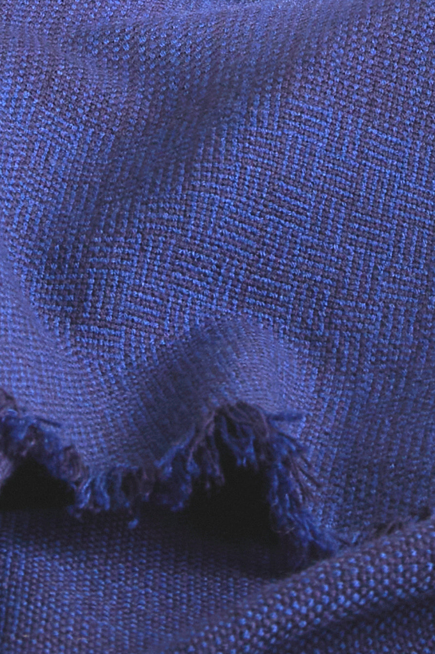 PONCHO BARRACÁN - azul