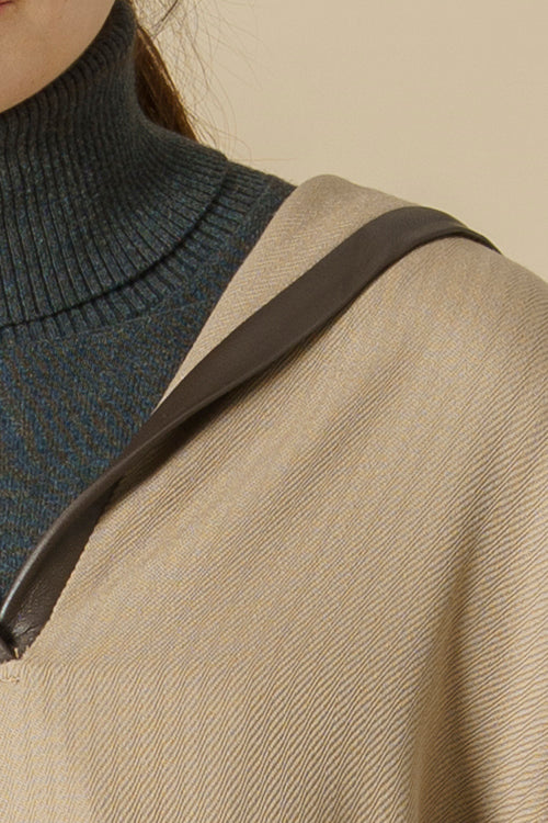 PONCHO KOSHMENK - camel