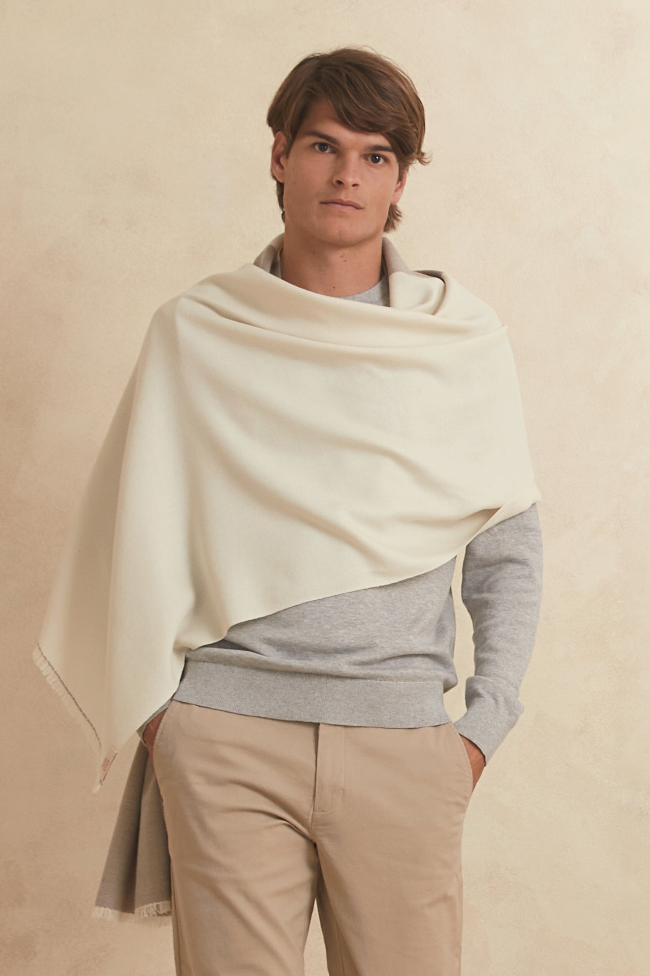 MANTO MEKNA - cashmere camel