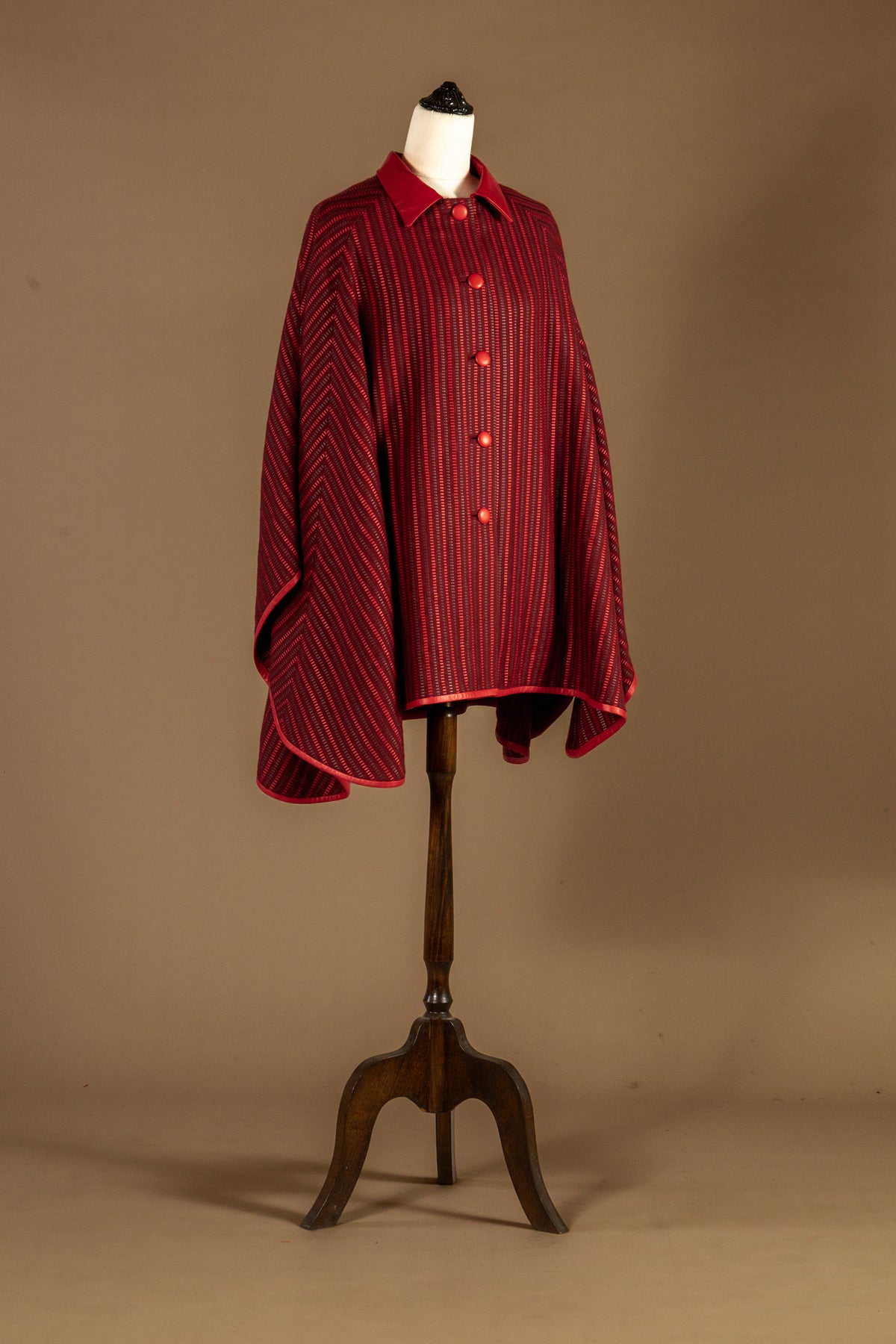 Capa Cuero Tejido