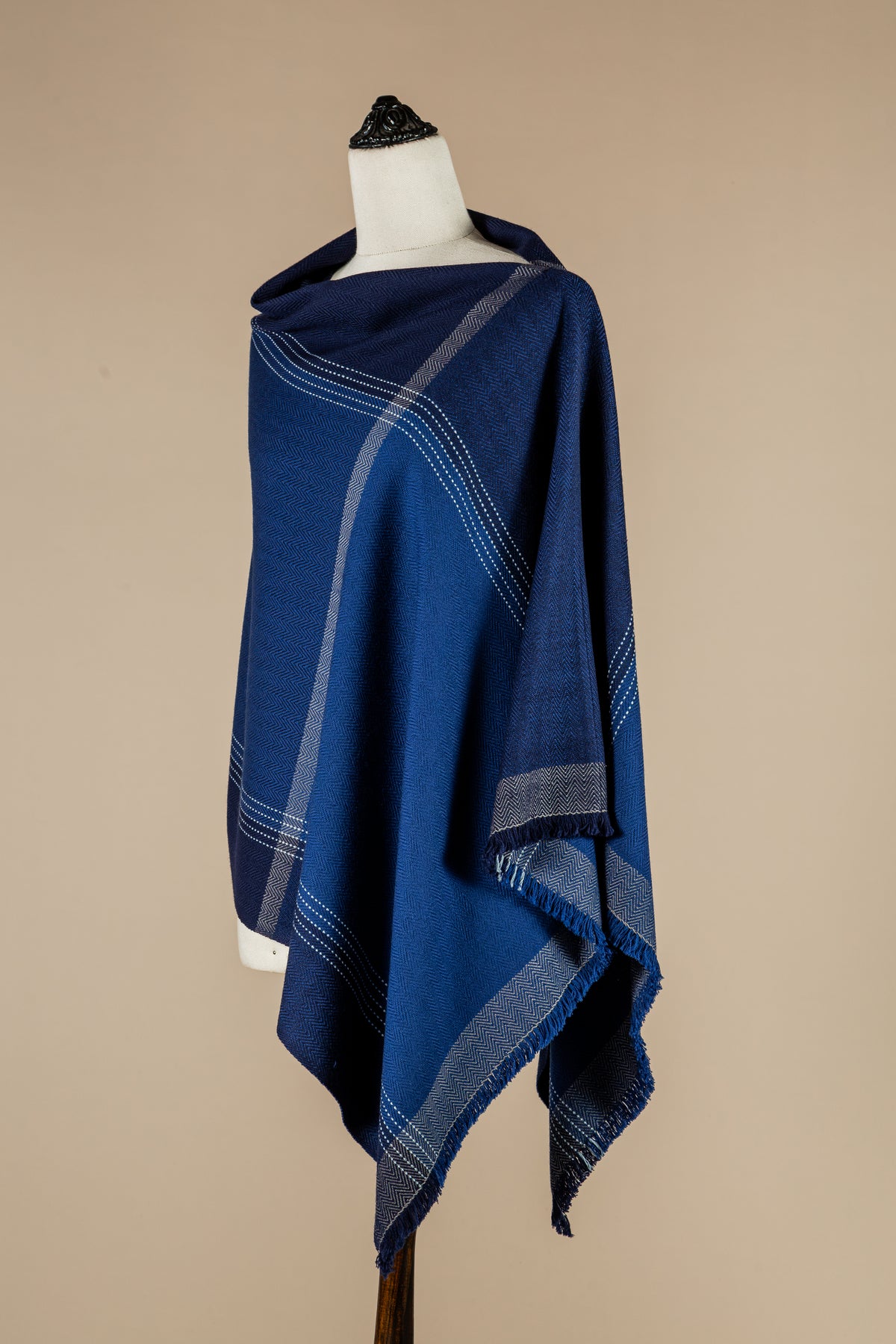 Poncho Shenu Azul